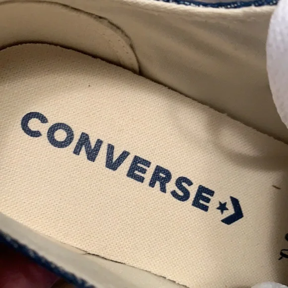 Converse All Star Low Denim Men’s Size 8 - Picture 4 of 5